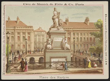 Bognard ; Bognard (éditeur), Cools carte réclame chromo Paris 1976-1890 1995.1.2768.1 Photo