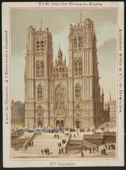Bognard ; Bognard (éditeur), Cools carte réclame chromo Paris 1976-1890 1995.1.2768.2 Photo