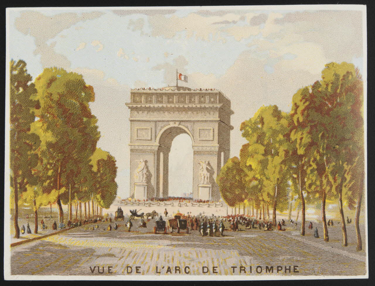 Bognard carte réclame chromo Paris 1976-1890 1995.1.2770.4 Photo