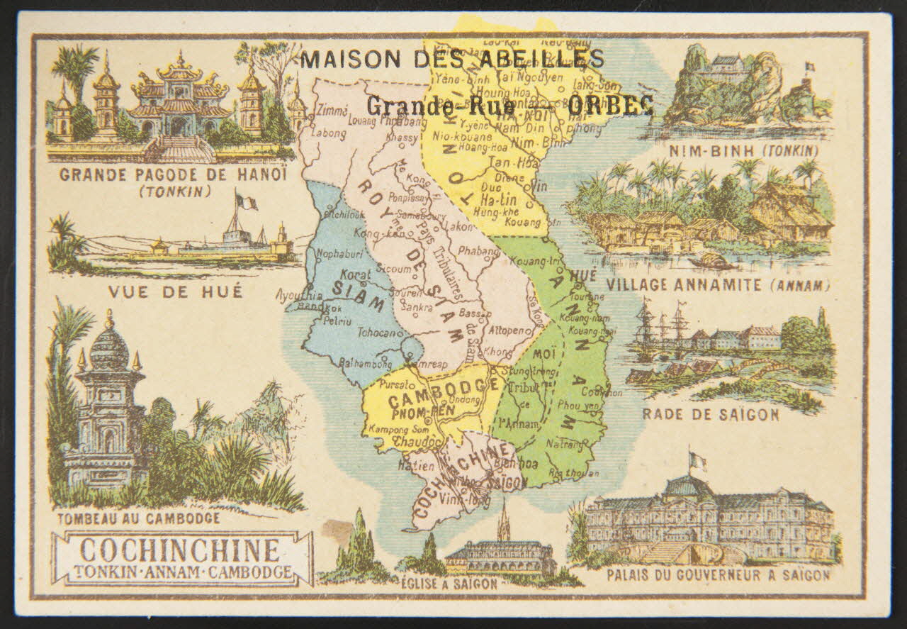 Bognard carte réclame chromo Paris 1876-1890 1995.1.2772.5 Photo