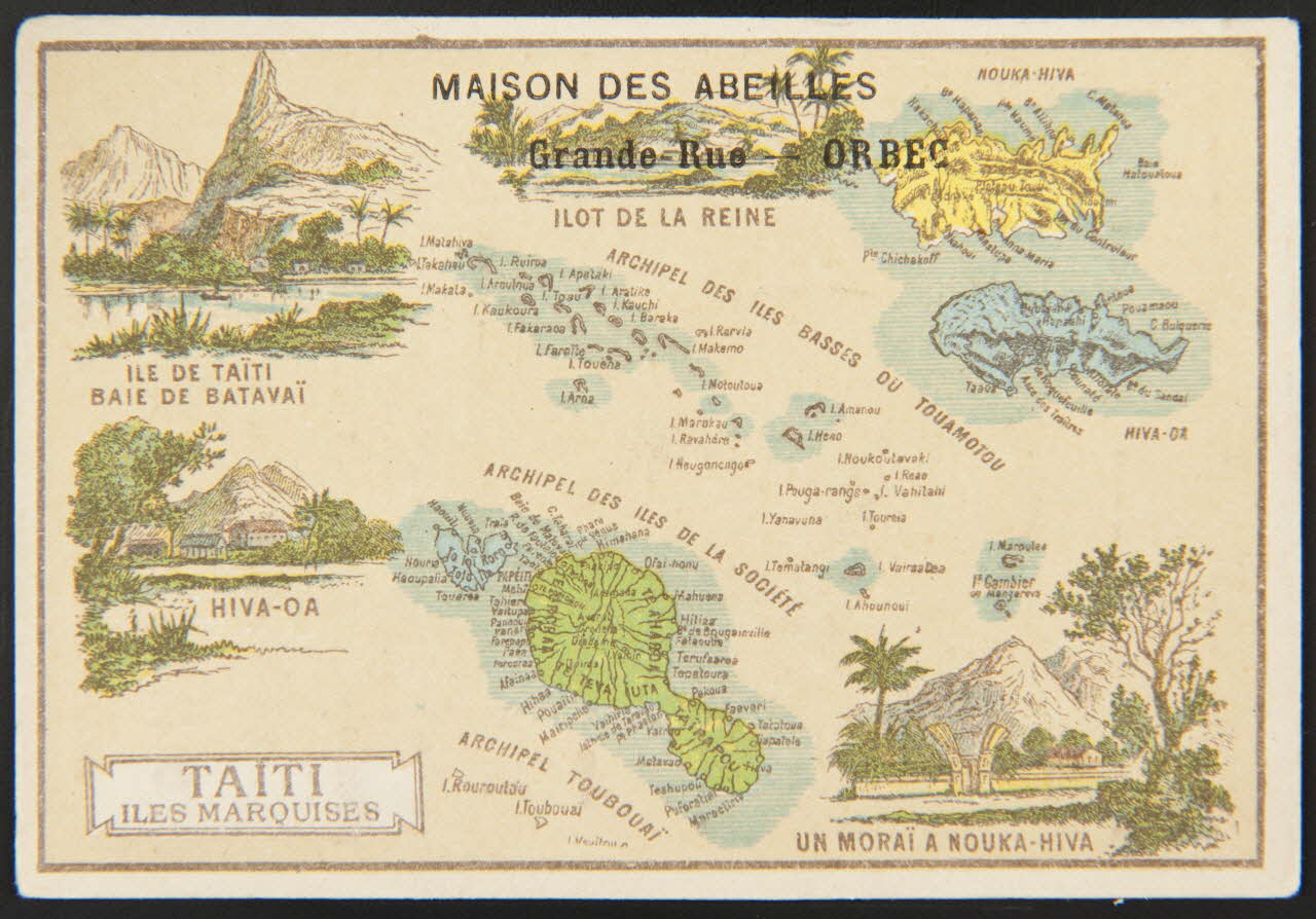 Bognard carte réclame chromo Paris 1876-1890 1995.1.2772.8 Photo