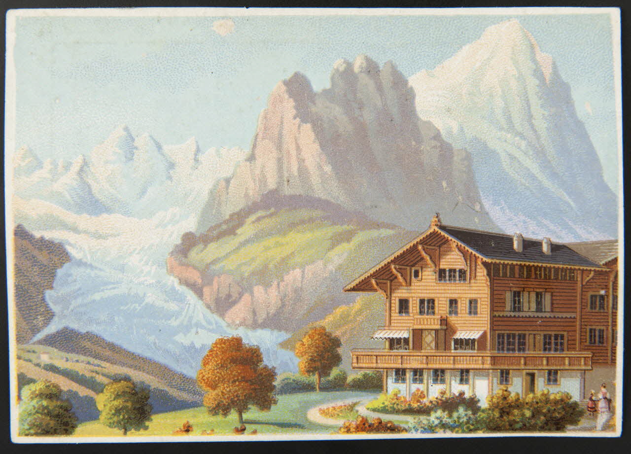 Bognard carte réclame chromo Paris 1876-1890 1995.1.2774.2 Photo