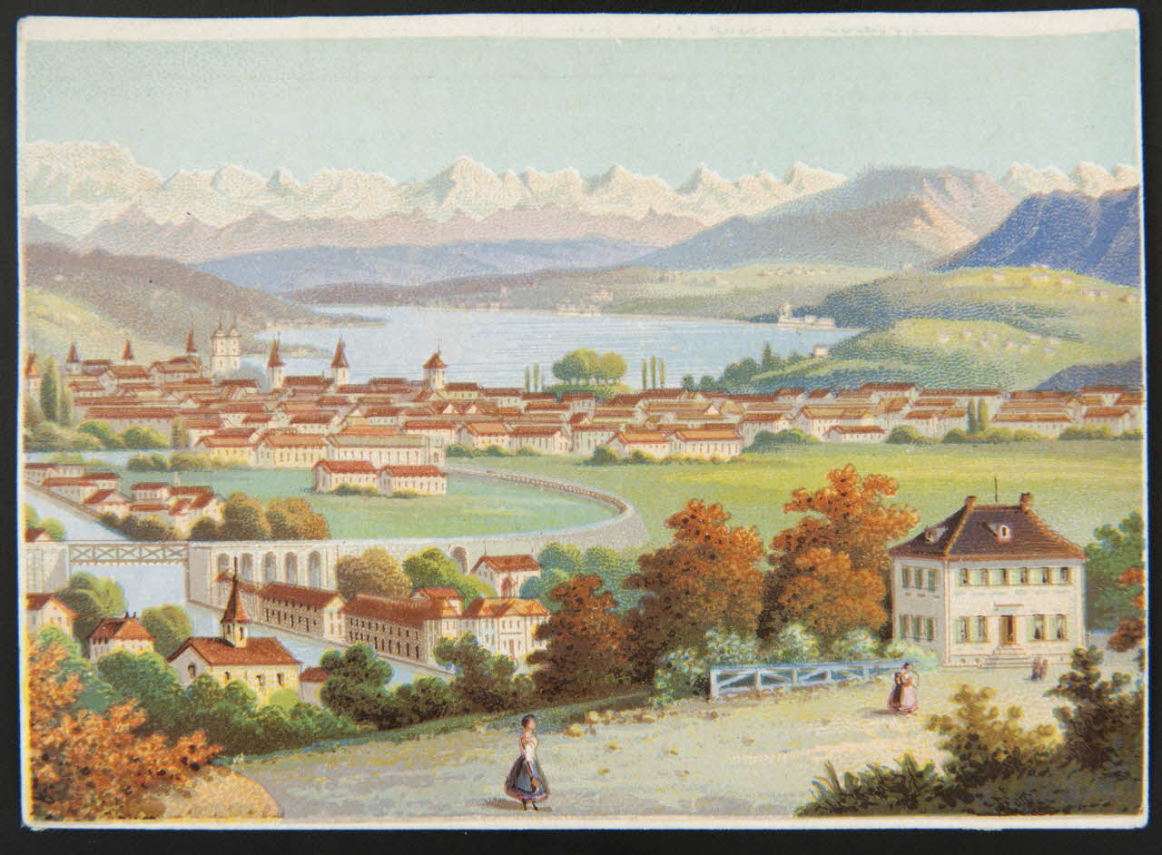 Bognard carte réclame chromo Paris 1876-1890 1995.1.2774.3 Photo