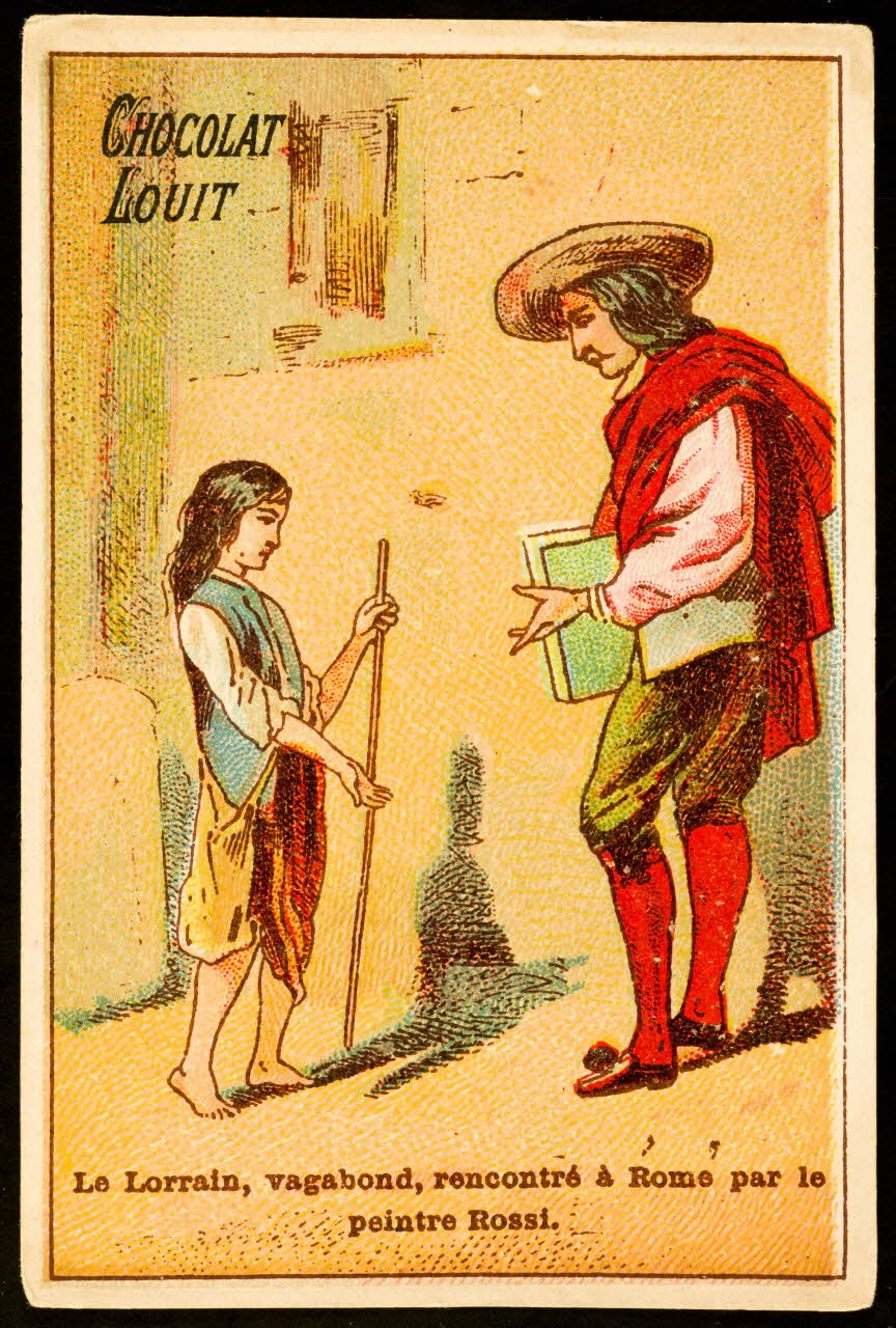 carte réclame chromo Paris 1875-1890 1995.1.2782.6 Photo