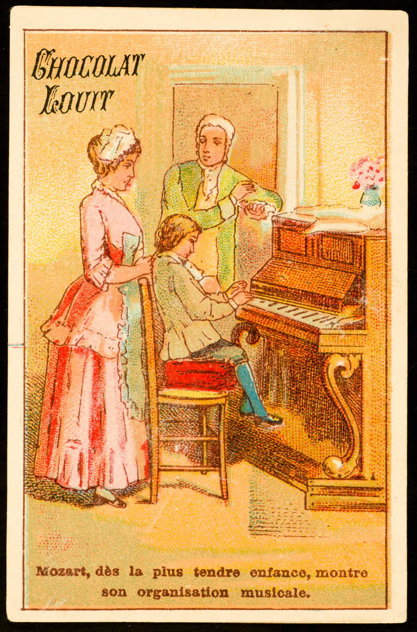 carte réclame chromo Paris 1875-1890 1995.1.2782.7 Photo