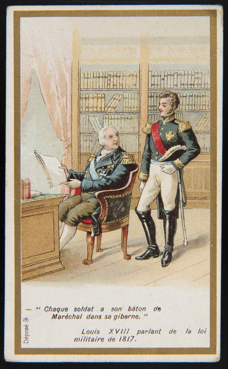 Vallet-Minot et Cie carte réclame chromo Paris 1889-1914 1995.1.279.13 Photo