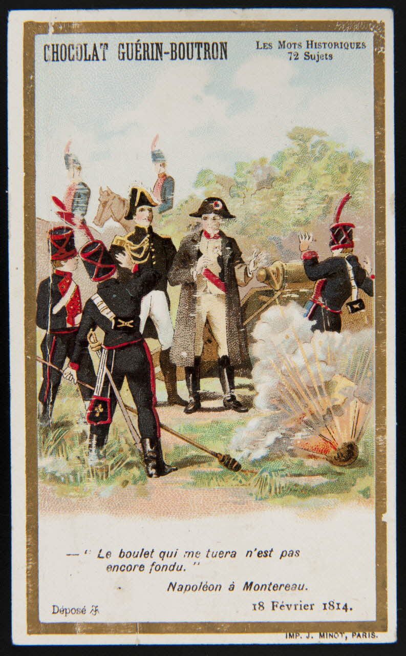 Vallet-Minot et Cie carte réclame chromo France 1889-1914 1995.1.279.37 Photo