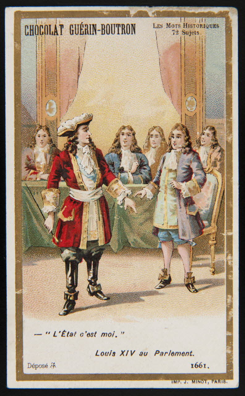 Vallet-Minot et Cie carte réclame chromo Paris 1889-1914 1995.1.279.40 Photo