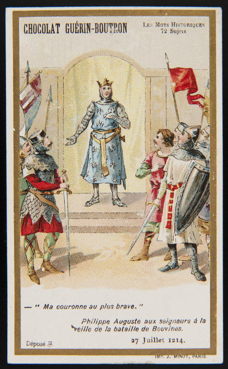 Vallet-Minot et Cie carte réclame chromo Paris 1889-1914 1995.1.279.41 Photo