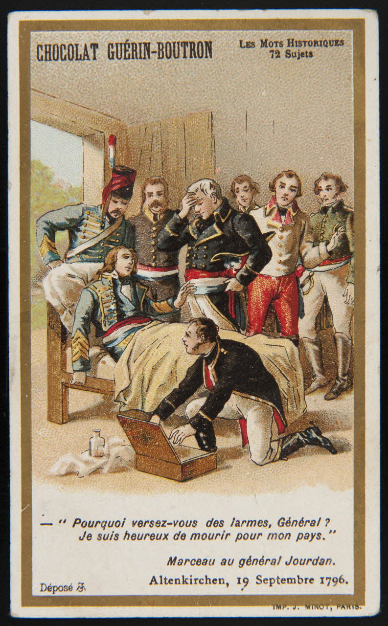 Vallet-Minot et Cie carte réclame chromo Paris 1889-1914 1995.1.279.50 Photo