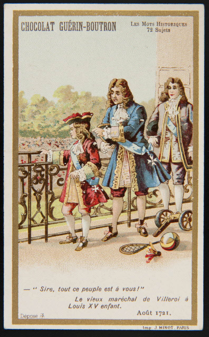 Vallet-Minot et Cie carte réclame chromo Paris 1889-1914 1995.1.279.63 Photo