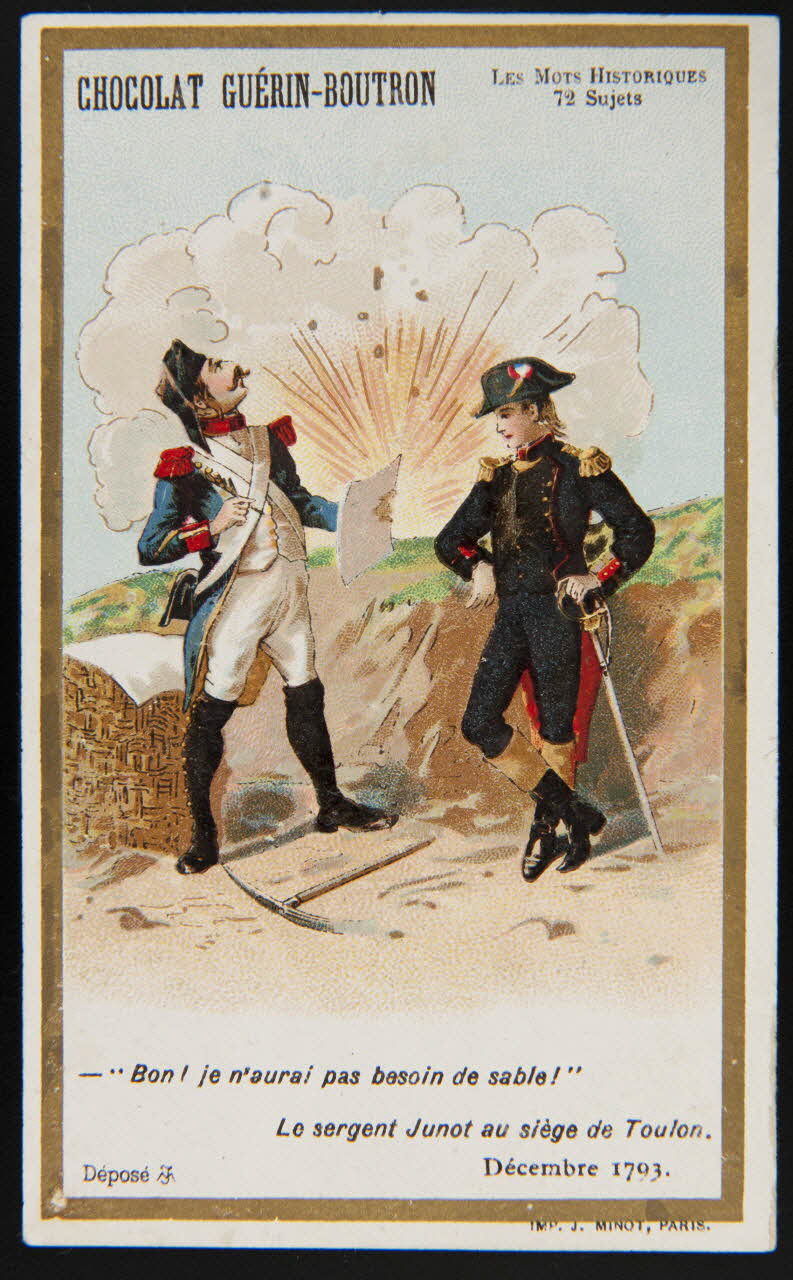 Vallet-Minot et Cie carte réclame chromo Paris 1889-1914 1995.1.279.8 Photo