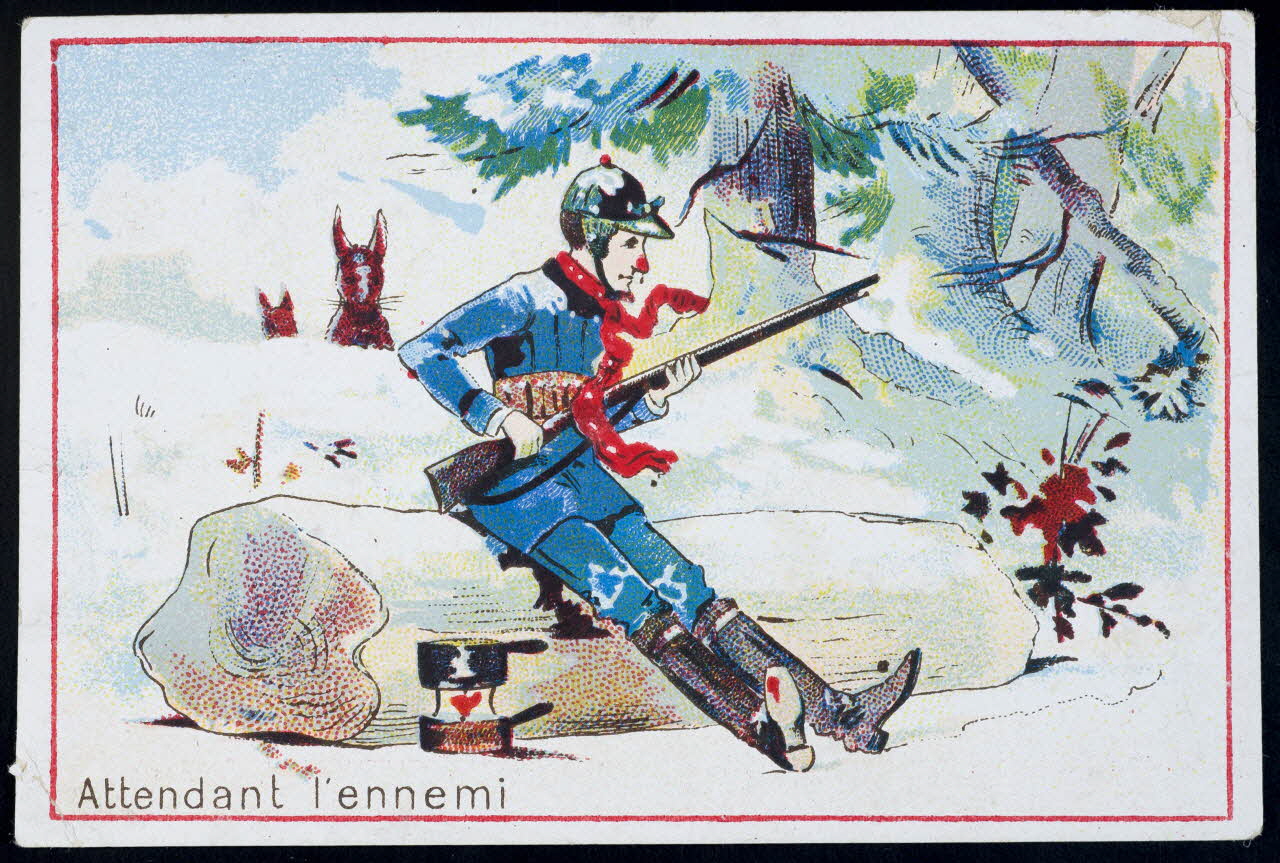 carte réclame chromo Paris 1878-1900 1995.1.2799.1 Photo
