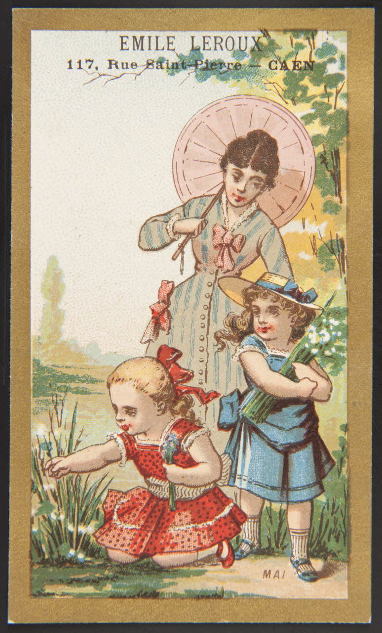 carte réclame chromo 1995.1.28.5 Photo