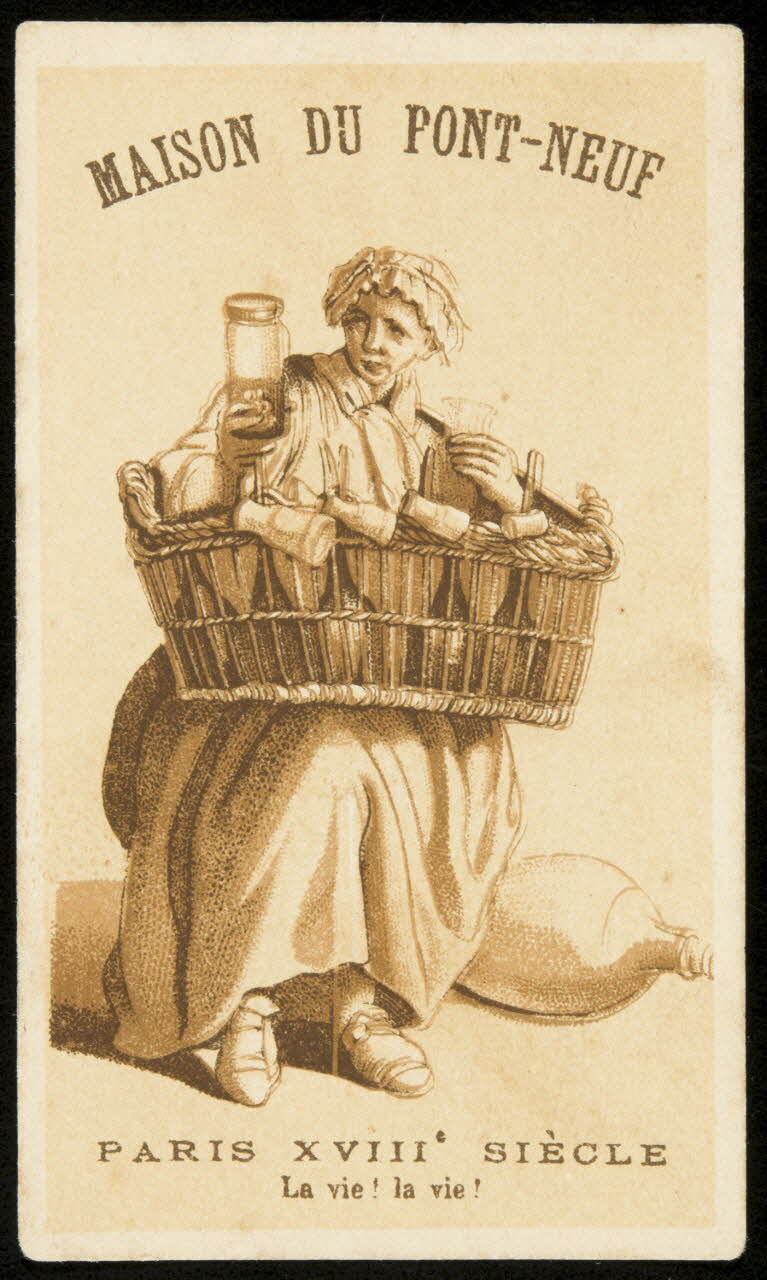 Bouillon-Rivoyre (éditeur), Cochet Aimé carte réclame chromo Paris 1878-1880 1995.1.2804.6 Photo