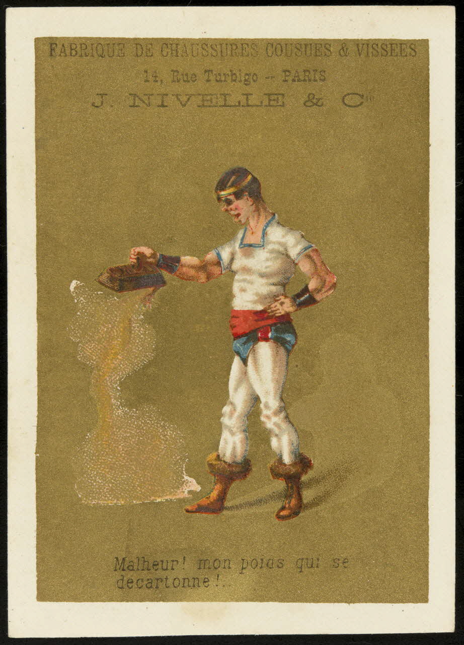 Bouillon-Rivoyre ; Bouillon-Rivoyre (éditeur), Michel L. carte réclame chromo Paris 1877-1893 1995.1.2805.5 Photo