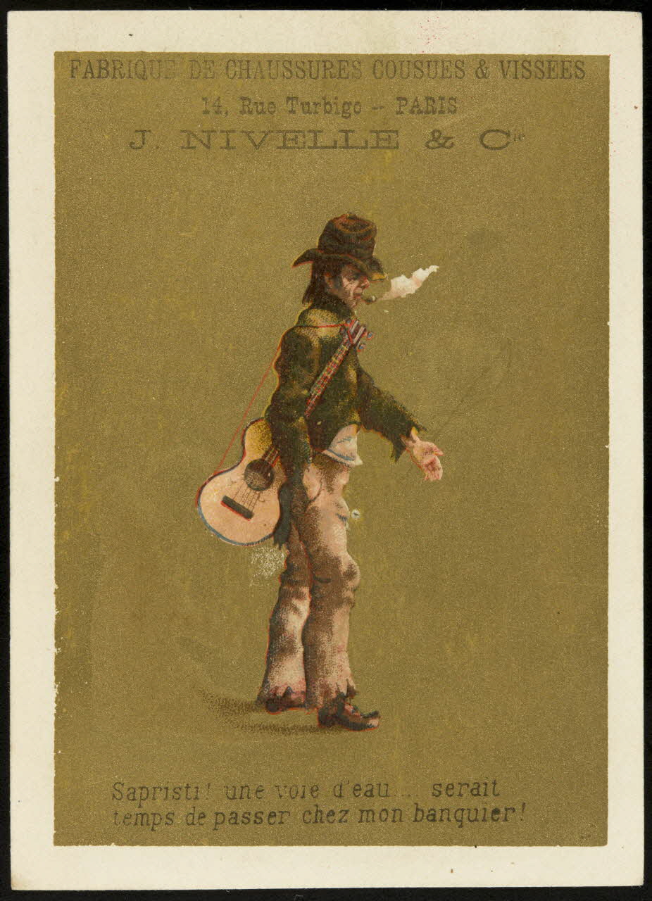 Bouillon-Rivoyre ; Bouillon-Rivoyre (éditeur), Michel L. carte réclame chromo Paris 1877-1893 1995.1.2805.6 Photo