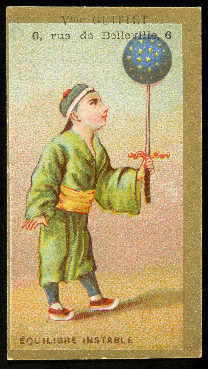 Bouillon-Rivoyre carte réclame chromo Paris 1877-1893 1995.1.2808.5 Photo