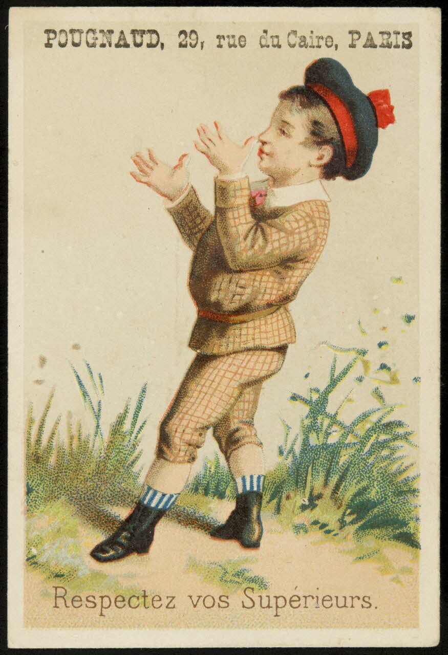 Bouillon-Rivoyre ; Millaud frères carte réclame chromo Paris 1877-1893 1995.1.2813.2 Photo