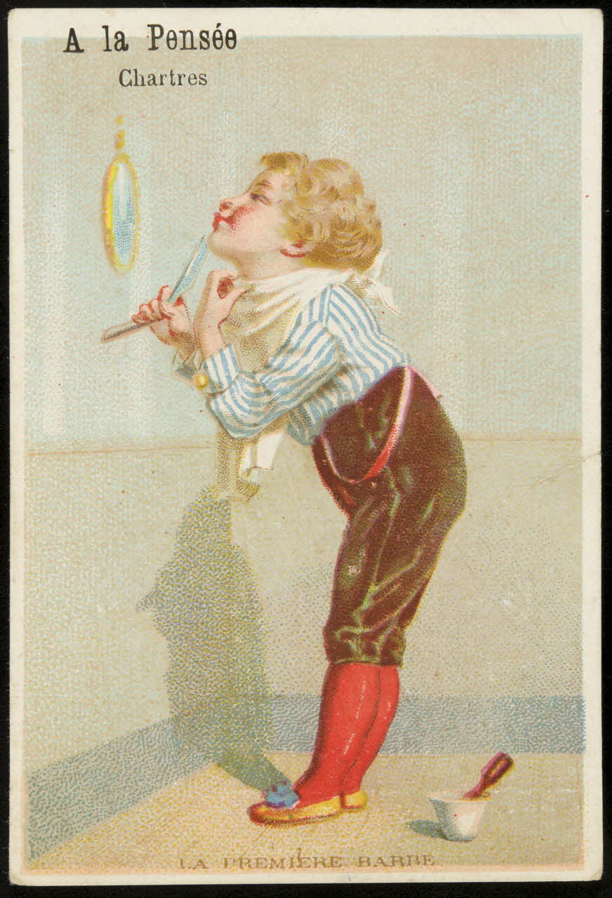 Bouillon-Rivoyre ; Lessertisseux carte réclame chromo Paris 1877-1893 1995.1.2814.2 Photo