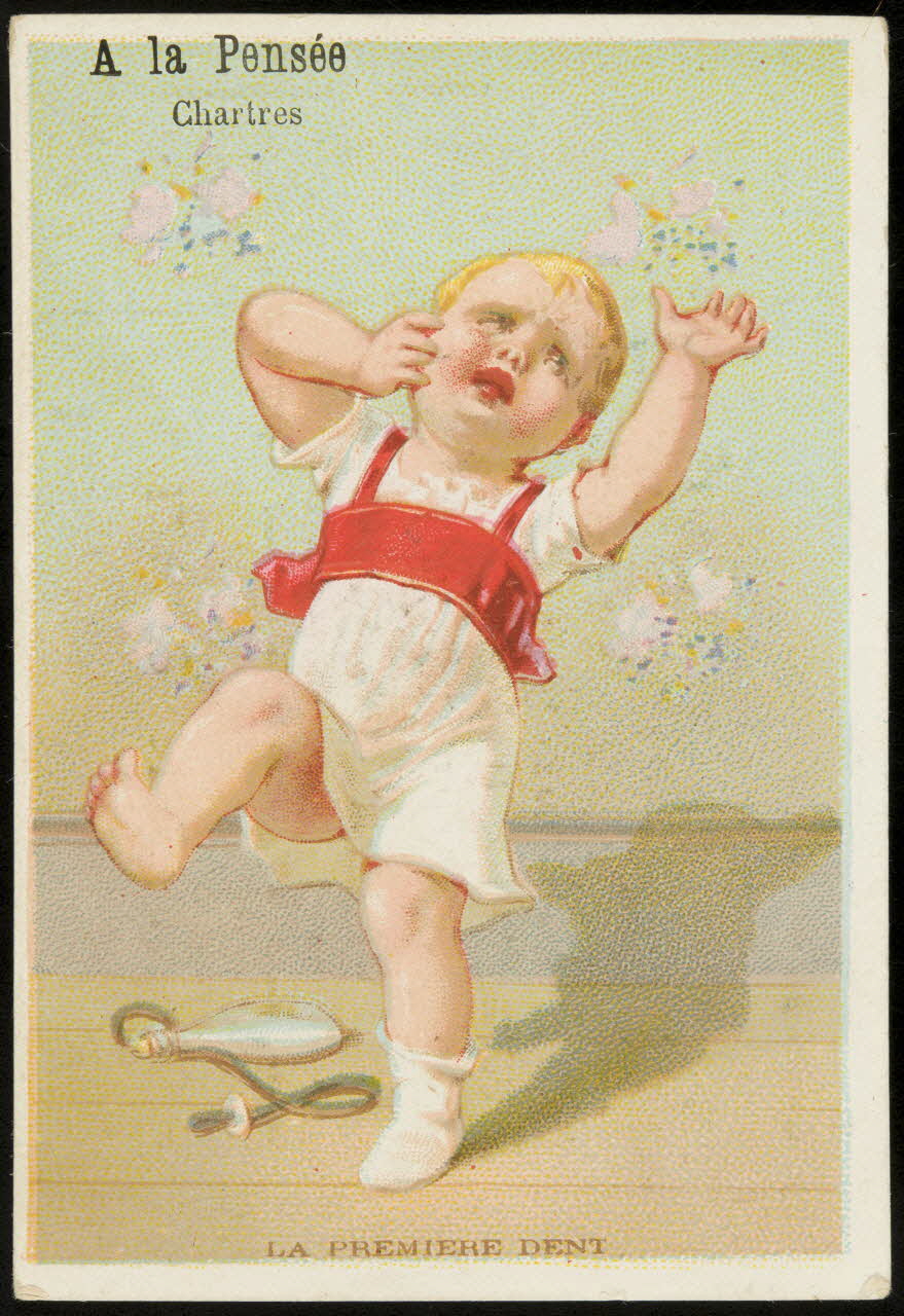 Bouillon-Rivoyre ; Lessertisseux carte réclame chromo Paris 1877-1893 1995.1.2814.4 Photo
