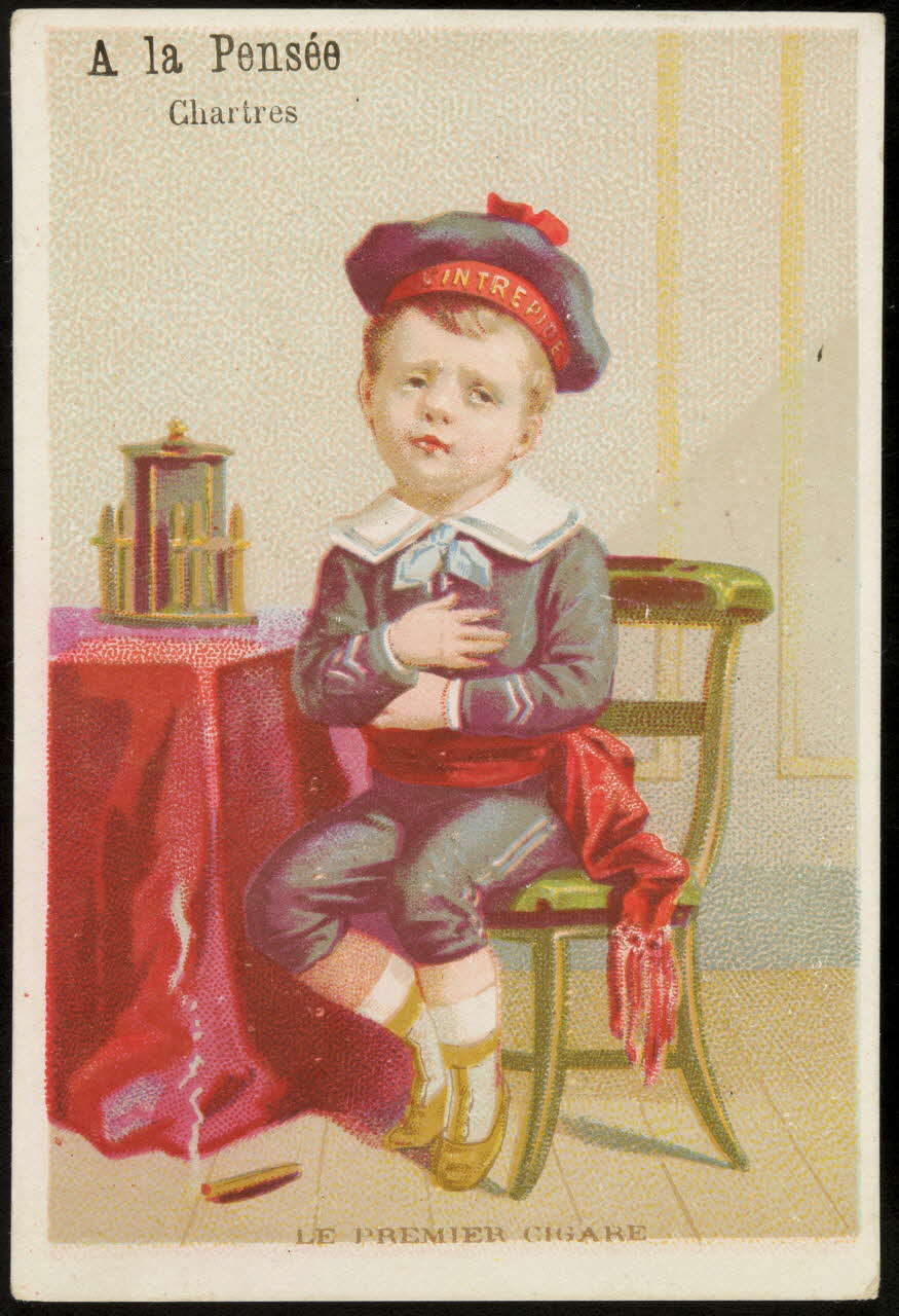 Bouillon-Rivoyre ; Lessertisseux carte réclame chromo Paris 1877-1893 1995.1.2814.5 Photo
