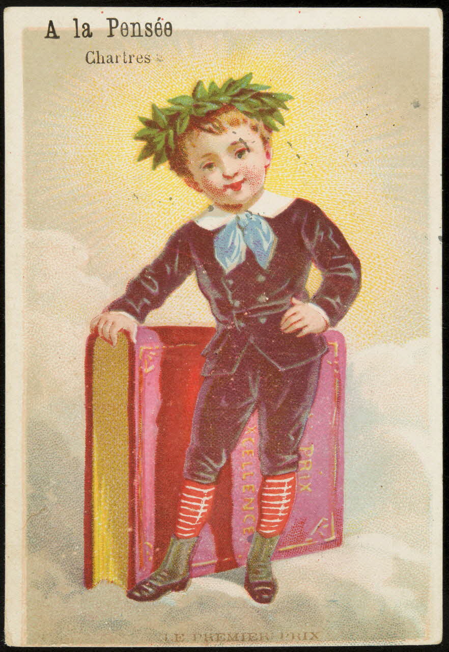 Bouillon-Rivoyre ; Lessertisseux carte réclame chromo Paris 1877-1893 1995.1.2814.6 Photo