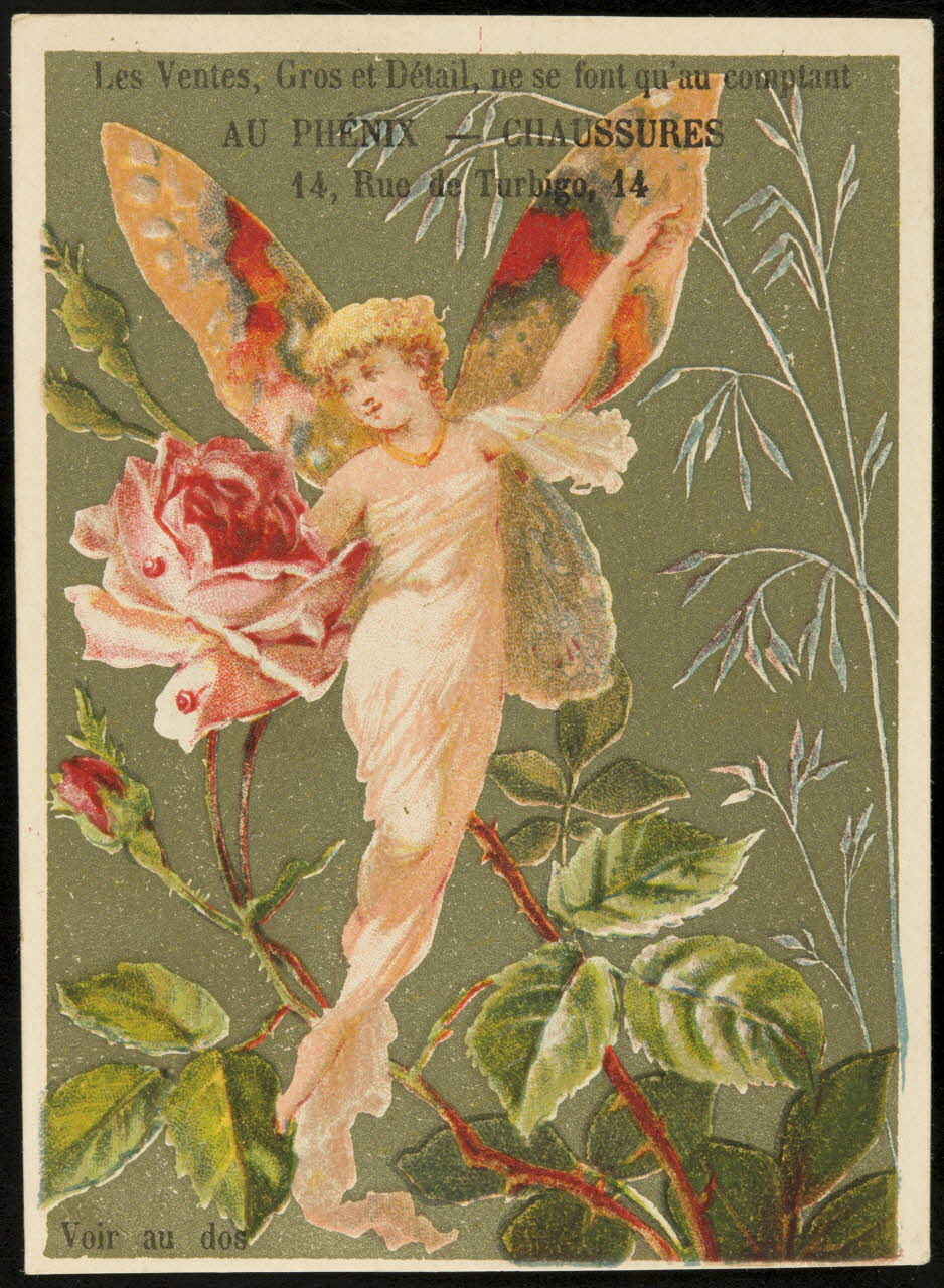 Bouillon-Rivoyre carte réclame chromo Paris 1877-1893 1995.1.2815.5 Photo