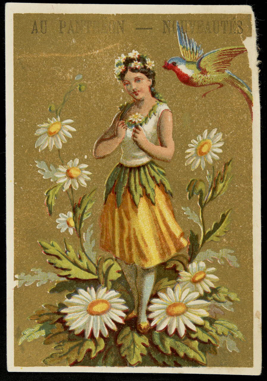 Bouillon-Rivoyre carte réclame chromo Paris 1882-1890 1995.1.2817.3 Photo