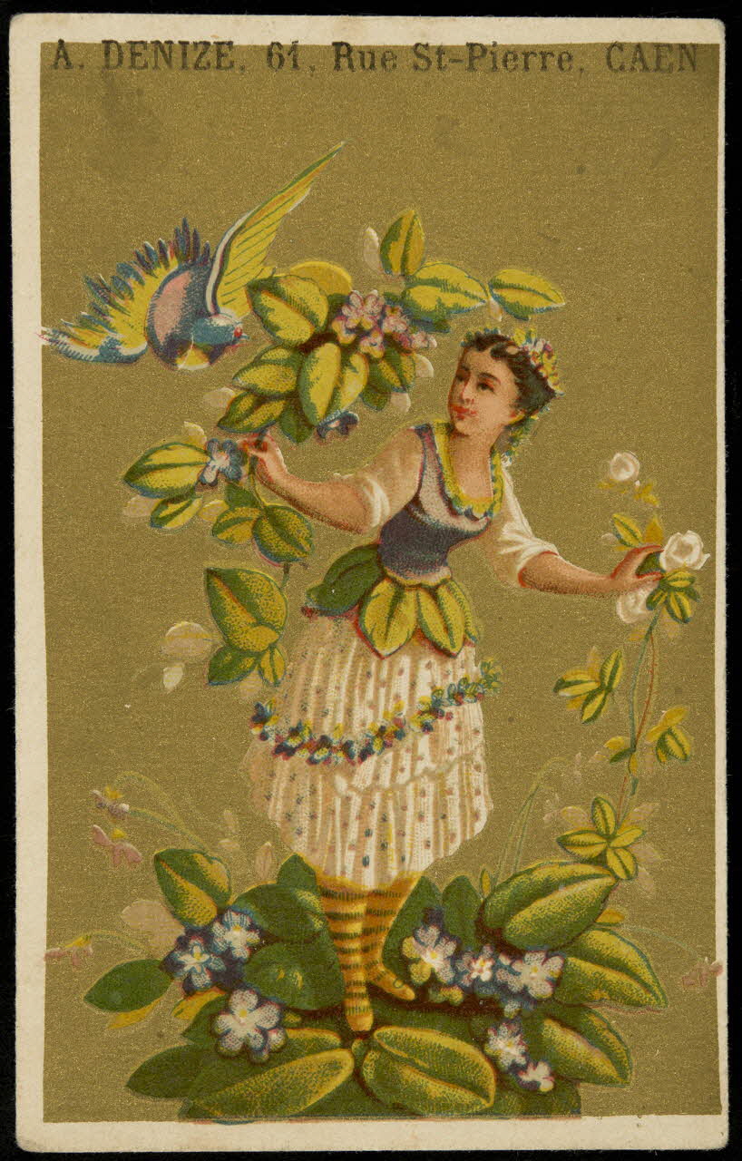 Bouillon-Rivoyre ; Millaud frères carte réclame chromo Paris 1877-1893 1995.1.2817.5 Photo
