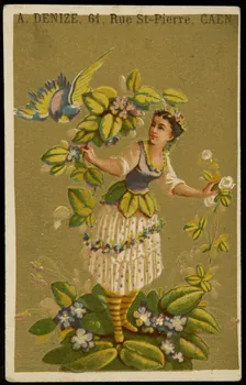 Bouillon-Rivoyre ; Millaud frères carte réclame chromo Paris 1877-1893 1995.1.2817.5  Photo