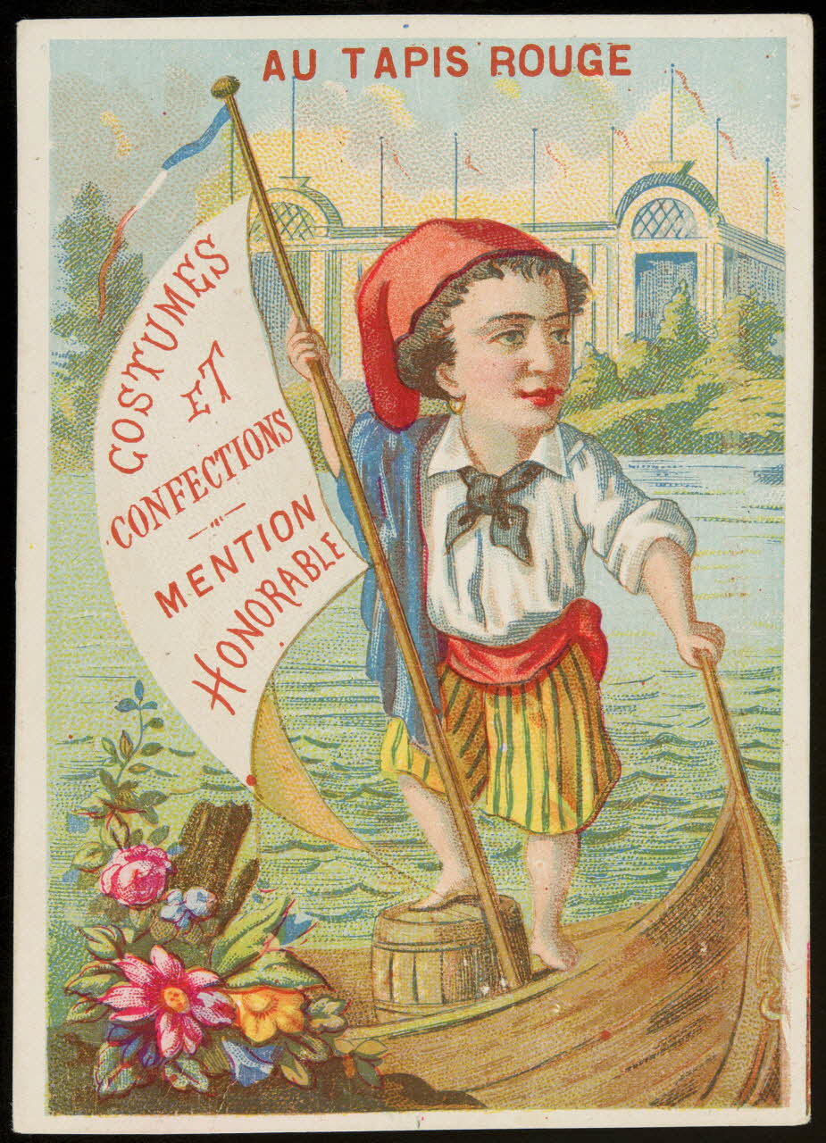 Bouillon-Rivoyre ; Cochet et Roulié carte réclame chromo Paris 1878-1880 1995.1.2819.1 Photo