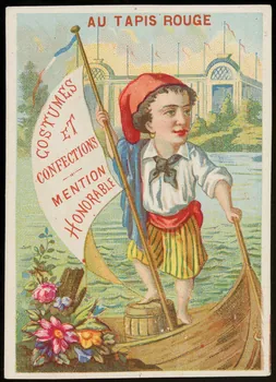 Bouillon-Rivoyre ; Cochet et Roulié carte réclame chromo Paris 1878-1880 1995.1.2819.1 Photo