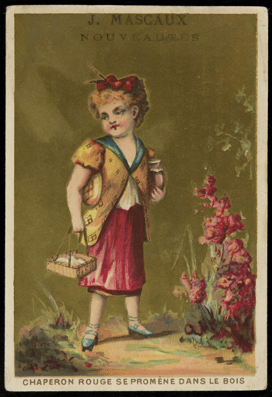 Bouillon-Rivoyre carte réclame chromo Paris 1877-1893 1995.1.2820.2 Photo