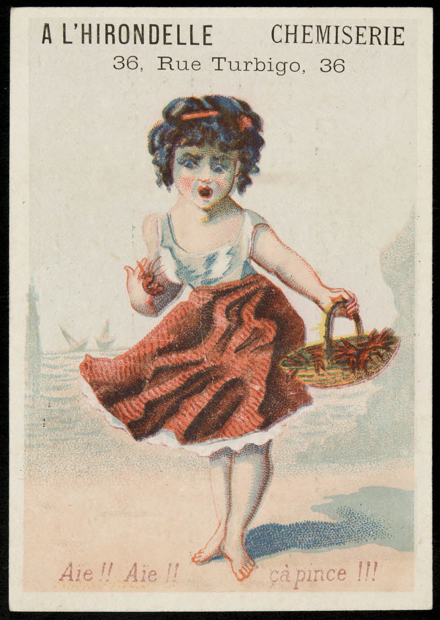 Bouillon-Rivoyre ; Boisgontier J.B. carte réclame chromo paris 1877-1893 1995.1.2826.1 Photo