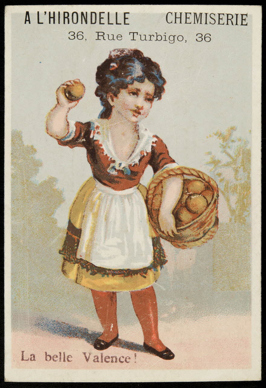 Bouillon-Rivoyre ; Boisgontier J.B. carte réclame chromo paris 1877-1893 1995.1.2826.2 Photo