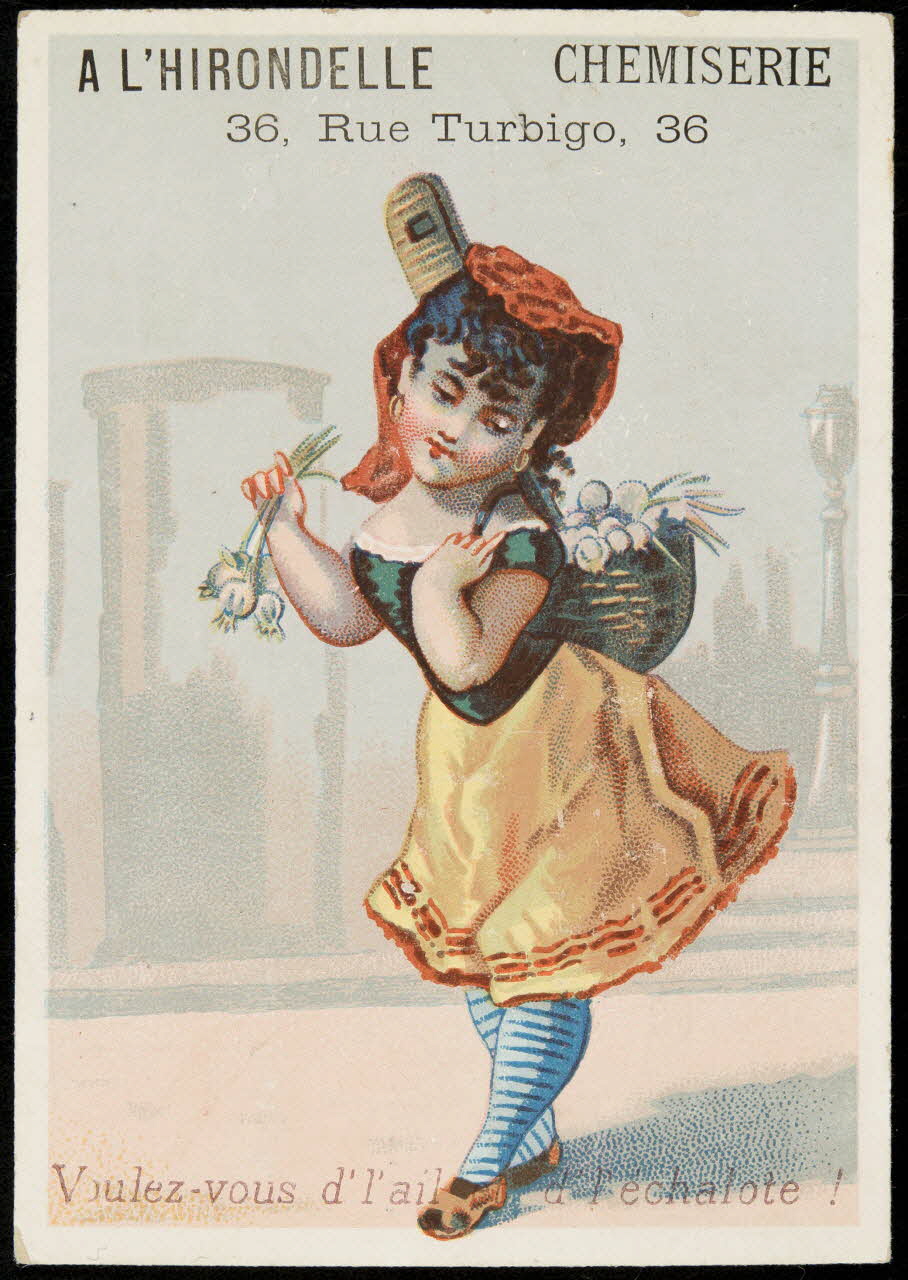 Bouillon-Rivoyre ; Boisgontier J.B. carte réclame chromo paris 1877-1893 1995.1.2826.3 Photo