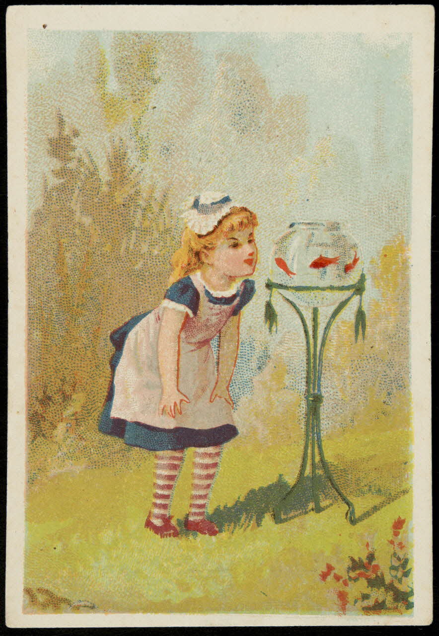 Bouillon-Rivoyre carte réclame chromo Paris 1877-1893 1995.1.2827.4 Photo