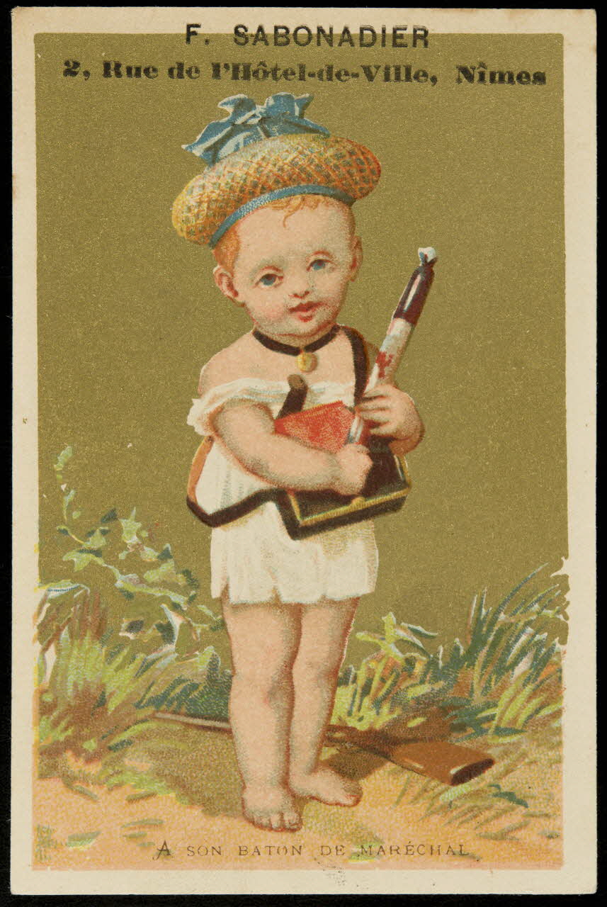 Bouillon-Rivoyre ; Kahn carte réclame chromo Paris 1877-1893 1995.1.2829.1 Photo