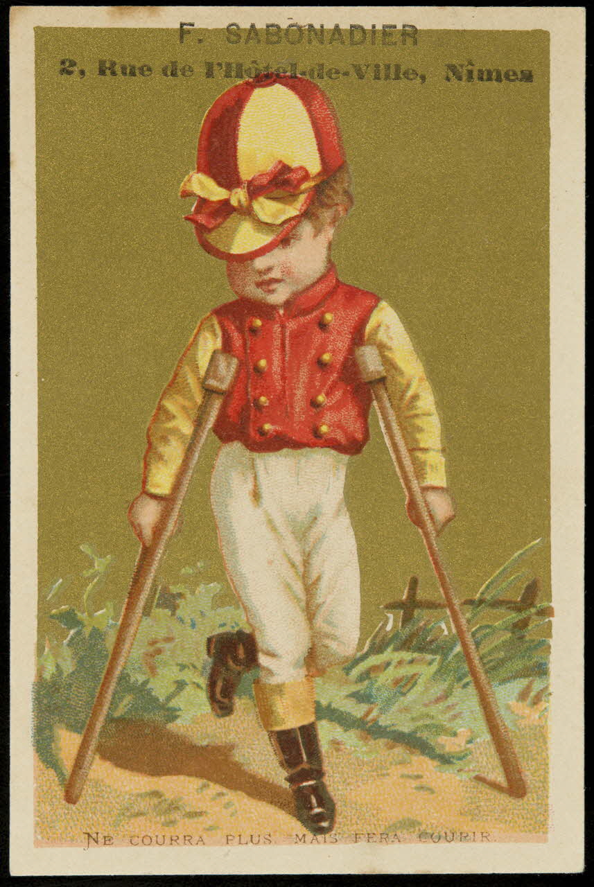 Bouillon-Rivoyre ; Kahn carte réclame chromo Paris 1877-1893 1995.1.2829.5 Photo