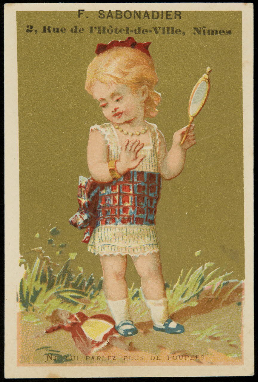 Bouillon-Rivoyre ; Kahn carte réclame chromo Paris 1877-1893 1995.1.2829.6 Photo