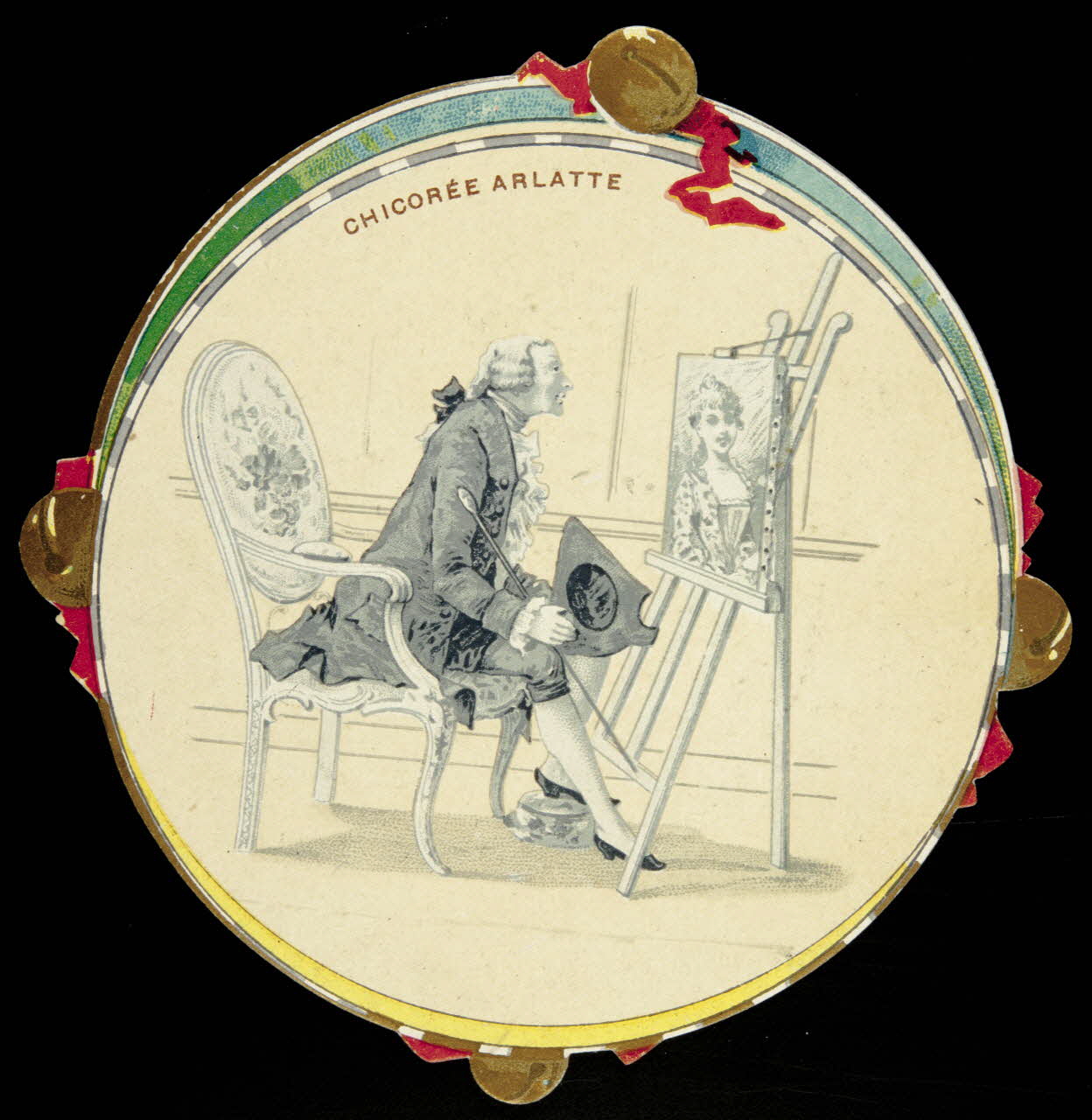 Vallet-Minot et Cie carte réclame chromo Paris 1881-1914 1995.1.283.5 Photo