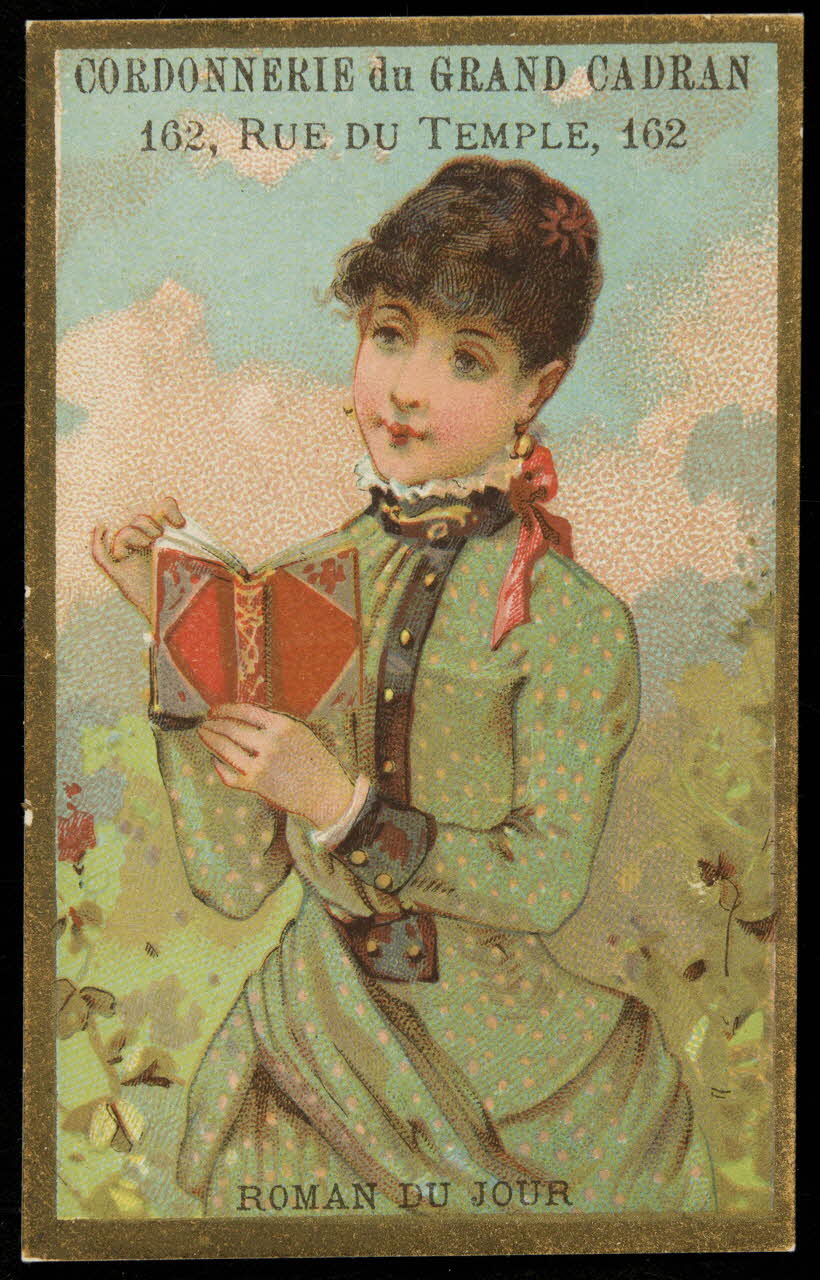 Bouillon-Rivoyre ; Pitron A. carte réclame chromo Paris 1893 1995.1.2832.5 Photo