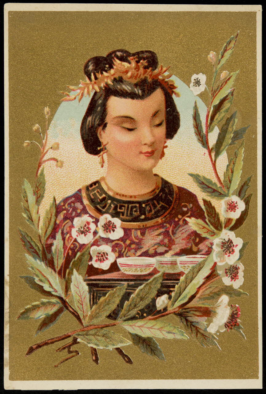 Bouillon-Rivoyre ; Michel L. carte réclame chromo Paris 1877-1893 1995.1.2834.2 Photo