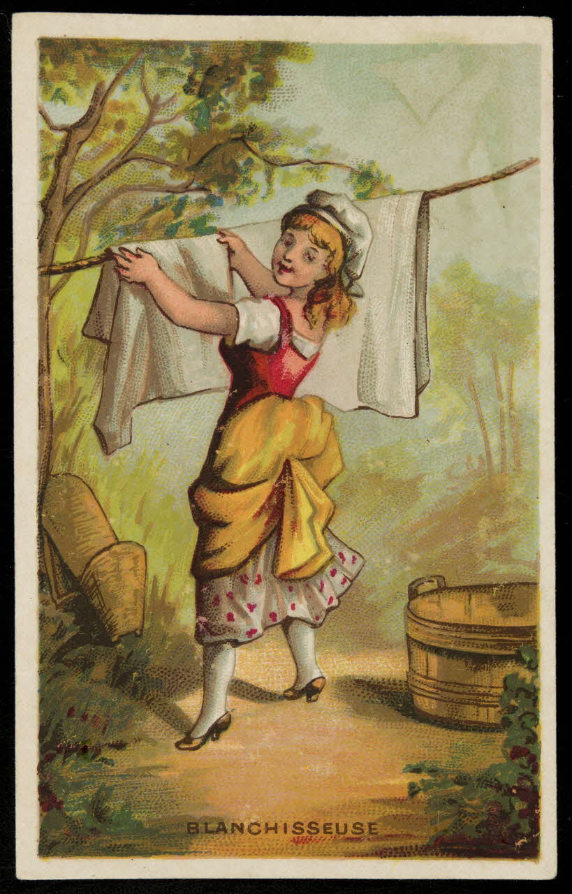 Bouillon-Rivoyre carte réclame chromo Paris 1877-1893 1995.1.2836.1 Photo