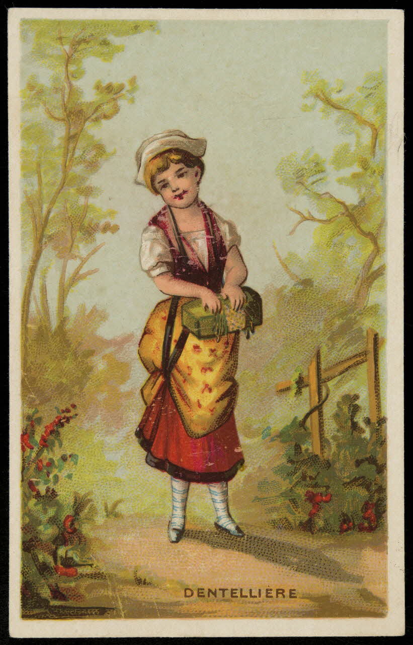 Bouillon-Rivoyre carte réclame chromo Paris 1877-1893 1995.1.2836.3 Photo