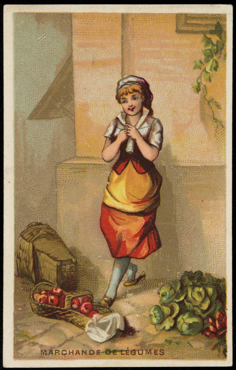 Bouillon-Rivoyre carte réclame chromo Paris 1877-1893 1995.1.2836.6 Photo