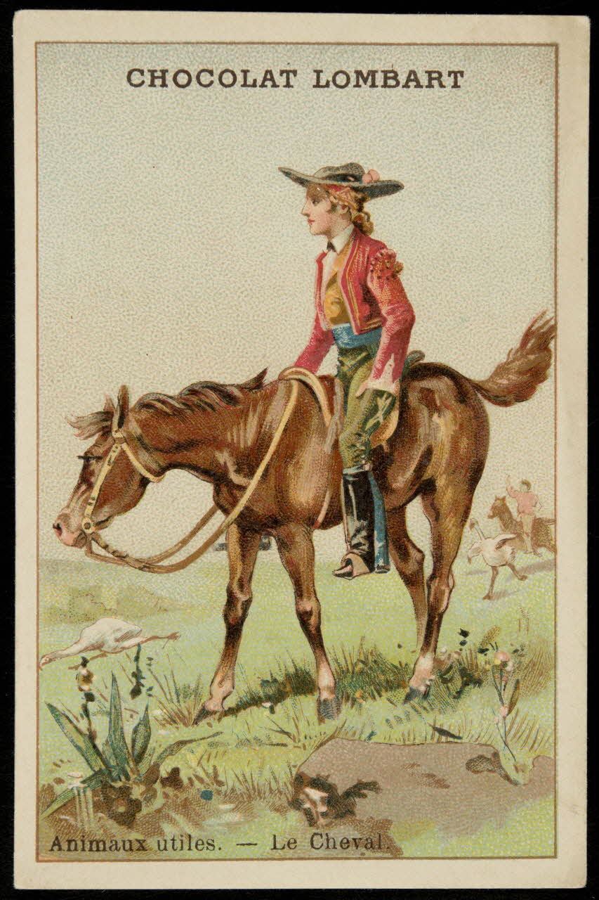 Bouillon-Rivoyre ; Gouweloos carte réclame chromo Paris 1877-1893 1995.1.2837.4 Photo