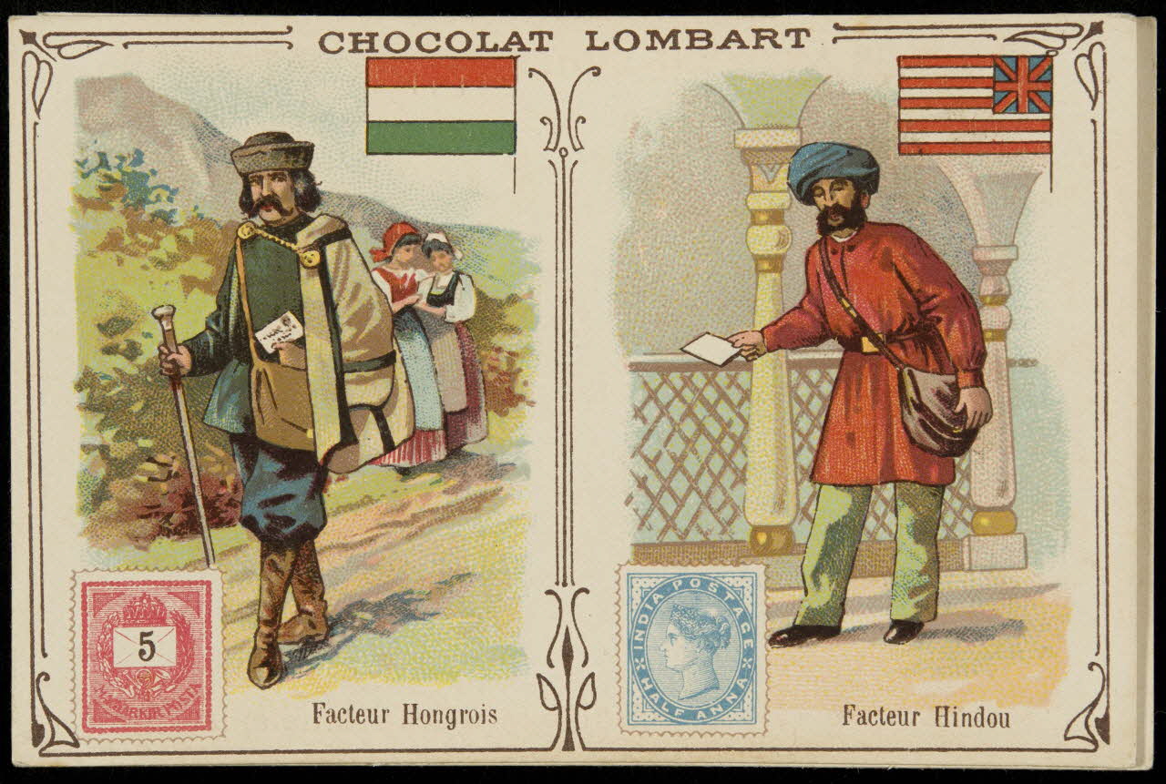 Bouillon-Rivoyre ; Gouweloos ; Norgeu carte réclame chromo Paris 1877-1893 1995.1.2838.5 Photo