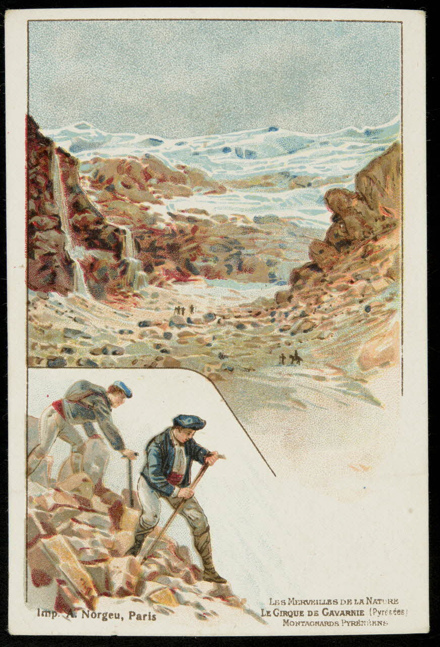 Bouillon-Rivoyre ; Norgeu A. carte réclame chromo Paris 1877-1893 1995.1.2840.3 Photo